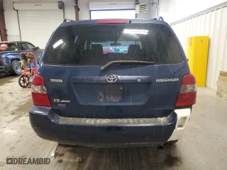 2006 Toyota Highlander with VIN JTEHP21A660178825, listed as a Copart auction lot 87909235 with 249,152 mi miles and Salvage Title. Bid and sale history available at carsss.com. Image 6.