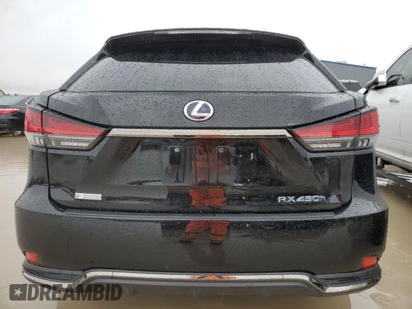 2020 Lexus RX with VIN 2T2YGMDA4LC052181, listed as a Copart auction lot 42141364 with 64,045 mi miles. Bid and sale history available at carsss.com. Image 6.