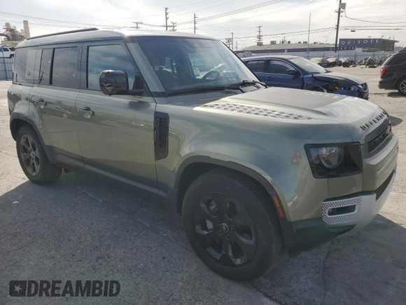 2023 Land Rover Defender SE z VIN SALEPEEU3P2150198, wystawiony jako Copart lot #41536815 z przebiegiem 27 030 mil mil oraz Szkoda całkowita • Salvage title. Historia ofert i sprzedaży dostępna na DreamBid. Obrazek 4.