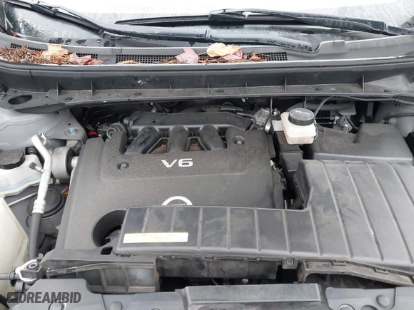 2009 Nissan Murano LE with VIN JN8AZ18W09W154215, listed as a IAAI auction lot 41642612 with 138,921 mi miles. Bid and sale history available at carsss.com. Image 10.