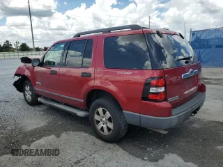 2006 Ford Explorer XLS with VIN 1FMEU62E46UA82351, listed as a Copart auction lot 62158805 with 166,860 mi miles and Salvage title. Bid and sale history available at DreamBid. Image 2.