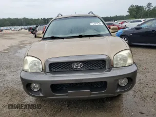 2004 Hyundai Santa Fe GLS with VIN KM8SC13E74U729488, listed as a Copart auction lot 71437274 with 117,383 mi miles and Salvage Title. Bid and sale history available at carsss.com. Image 5.