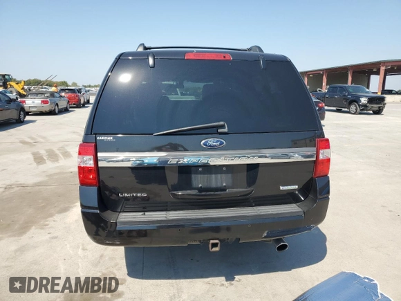 2015 Ford Expedition Max Limited with VIN 1FMJK1KT7FEF30341, listed as a Copart auction lot 72763254 with 130,955 mi miles and Salvage Title. Bid and sale history available at carsss.com. Image 6.