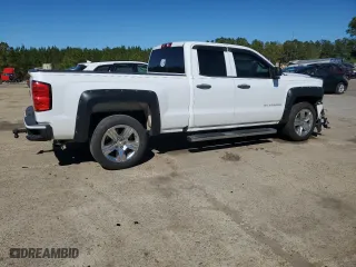 2018 Chevrolet Silverado 1500 Custom with VIN 1GCRCPECXJZ342210, listed as a Copart auction lot 47036095 with 86,084 mi miles and Salvage Title. Bid and sale history available at carsss.com. Image 3.