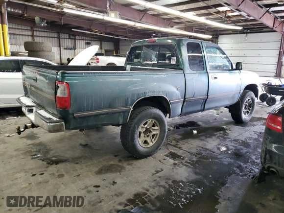 1997 Toyota T100 SR5 with VIN JT4UN24D4V0041363, listed as a Copart auction lot 45896305 with 338,486 mi miles and Salvage Title. Bid and sale history available at DreamBid. Image 3.