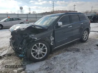 2019 Jeep Grand Cherokee Summit with VIN 1C4RJFJG8KC815616, listed as a Copart auction lot 88850085 with 0 mi miles and Salvage Title. Bid and sale history available at carsss.com. Image 1.