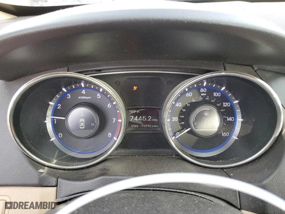 2011 Hyundai Sonata GLS with VIN 5NPEB4AC3BH081159, listed as a Copart auction lot 46543485 with 193,992 mi miles and Salvage Title. Bid and sale history available at carsss.com. Image 9.