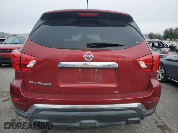 2018 Nissan Pathfinder SL with VIN 5N1DR2MN5JC658823, listed as a Copart auction lot 44978245 with 92,955 mi miles and Salvage Title. Bid and sale history available at carsss.com. Image 6.