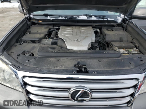 2012 Lexus GX 460 with VIN JTJBM7FX8C5037411, listed as a Copart auction lot 44648095 with 212,053 mi miles and Clean Title. Bid and sale history available at carsss.com. Image 12.