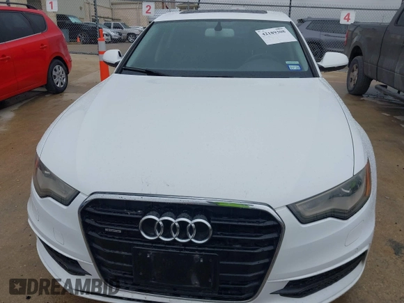 2014 Audi A6 Prestige with VIN WAUHGAFC6EN154497, listed as a IAAI auction lot 42189308 with 97,472 mi miles and . Bid and sale history available at DreamBid. Image 6.