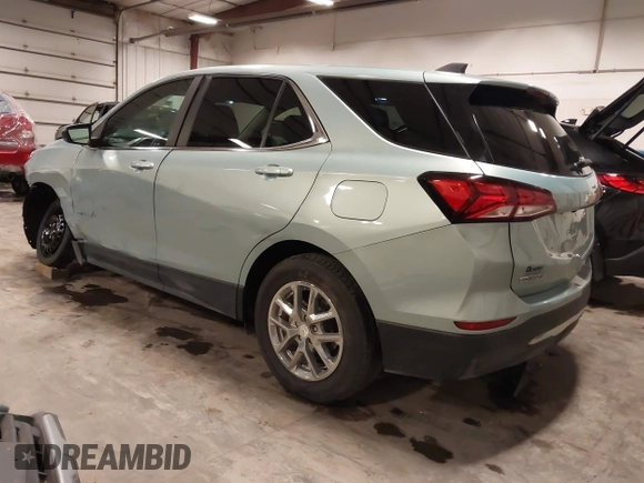 2022 Chevrolet Equinox LT with VIN 2GNAXKEV6N6112484, listed as a IAAI auction lot 41792583 with 104,910 mi miles and . Bid and sale history available at DreamBid. Image 3.