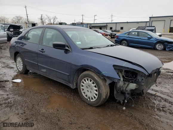 2007 Honda Accord Sdn VP with VIN 1HGCM56177A037079, listed as a Copart auction lot 47920755 with 167,634 mi miles and Salvage Title. Bid and sale history available at carsss.com. Image 4.