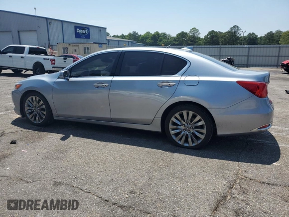 2016 Acura RLX Tech Pkg with VIN JH4KC1F55GC000303, listed as a Copart auction lot 55260834 with 196,922 mi miles and Salvage Title. Bid and sale history available at carsss.com. Image 2.