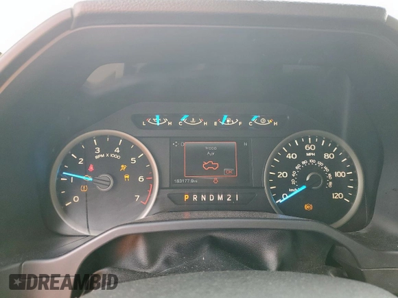 2015 Ford F-150 XL with VIN 1FTEW1CP4FKD76832, listed as a Copart auction lot 57607715 with 183,177 mi miles and Salvage title. Bid and sale history available at DreamBid. Image 9.