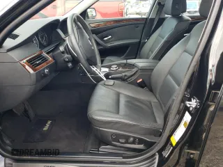 2008 BMW 5 Series 528i with VIN WBANU53558C115067, listed as a Copart auction lot 52243555 with 206,026 mi miles and Clean Title. Bid and sale history available at carsss.com. Image 7.