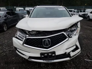 2019 Acura MDX Sport Hybrid w/Advance Pkg with VIN 5J8YD7H77KL000081, listed as a Copart auction lot 82473944 with 0 mi miles and Salvage Title. Bid and sale history available at carsss.com. Image 5.