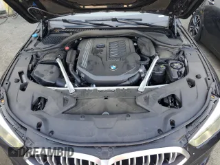 2023 BMW 8 Series 840i with VIN WBAAE2C04PCL62366, listed as a Copart auction lot 55849624 with 21,565 mi miles. Bid and sale history available at carsss.com. Image 11.