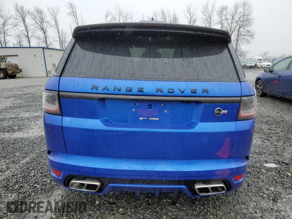 2019 Land Rover Range Rover Sport SVR with VIN SALWZ2SE2KA814838, listed as a Copart auction lot 45405035 with 74,674 mi miles and Salvage Title. Bid and sale history available at DreamBid. Image 6.
