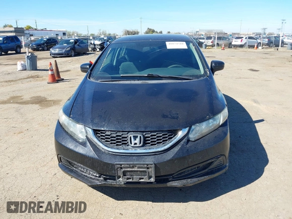2015 Honda Civic Sedan LX with VIN 19XFB2F53FE207050, listed as a IAAI auction lot 41874318 with 217,600 mi miles. Bid and sale history available at carsss.com. Image 12.