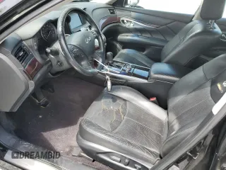 2013 Infiniti M with VIN JN1BY1AP7DM512603, listed as a Copart auction lot 57581585 with 119,274 mi miles and Salvage title. Bid and sale history available at DreamBid. Image 7.