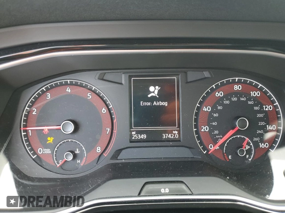 2021 Volkswagen Jetta S with VIN 3VWC57BU8MM068408, listed as a Copart auction lot 59475675 with 25,349 mi miles and Salvage title. Bid and sale history available at DreamBid. Image 9.