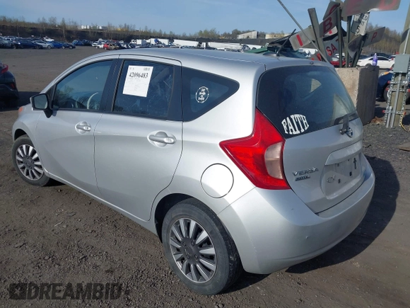2016 Nissan Note SV with VIN 3N1CE2CP8GL360703, listed as a IAAI auction lot 42096483 with 126,861 mi miles and . Bid and sale history available at DreamBid. Image 3.