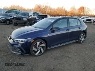 2022 Volkswagen Golf GTI SE with VIN WVWN87CD7NW123966, listed as a Copart auction lot 80785004 with 18,632 mi miles and Salvage Title. Bid and sale history available at carsss.com. Image 1.