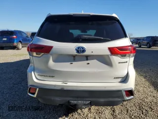 2018 Toyota Highlander Hybrid Limited with VIN 5TDDGRFH4JS040269, listed as a Copart auction lot 87515435 with 67,170 mi miles and Salvage title. Bid and sale history available at DreamBid. Image 6.