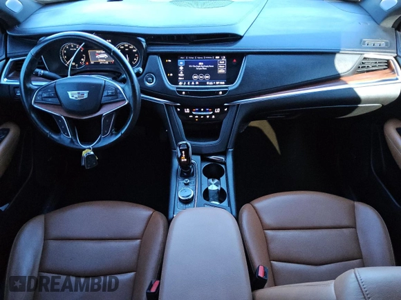 2023 Cadillac XT5 AWD Premium Luxury with VIN 1GYKNDR49PZ222592, listed as a Copart auction lot 79759624 with 32,177 mi miles and Clean Title. Bid and sale history available at DreamBid. Image 8.