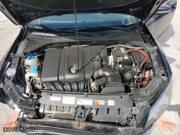 2012 Volkswagen Passat SE with VIN 1VWBH7A38CC077394, listed as a Copart auction lot 51428575 with 147,088 mi miles and Salvage Title. Bid and sale history available at carsss.com. Image 12.