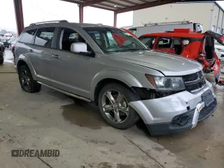 2017 Dodge Journey Crossroad Plus with VIN 3C4PDCGG5HT590072, listed as a Copart auction lot 44571295 with 0 mi miles and Clean Title. Bid and sale history available at carsss.com. Image 4.