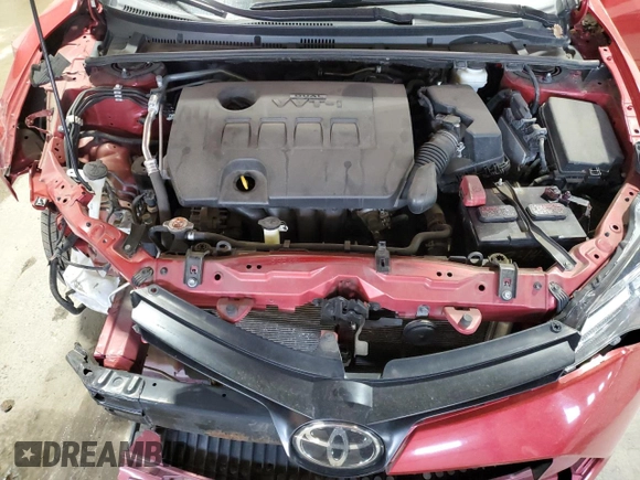 2019 Toyota Corolla L z VIN 2T1BURHE2KC132350, wystawiony jako Copart lot #56700095 z przebiegiem 109 521 mil mil oraz Szkoda całkowita • Salvage title. Historia ofert i sprzedaży dostępna na DreamBid. Obrazek 11.
