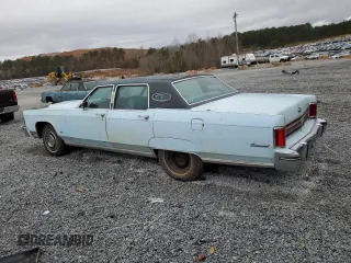 1976 Lincoln Continental с VIN 6Y82A822248, выставлен на аукционе Copart как лот 89287785 с пробегом 23 184 миль миль и Чистый • Clean title. История ставок и продаж доступна на DreamBid. Изображение 2.