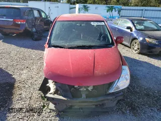 2008 Nissan Versa 1.8 S with VIN 3N1BC13E18L368430, listed as a Copart auction lot 55158295 with 142,363 mi miles and Salvage Title. Bid and sale history available at carsss.com. Image 5.