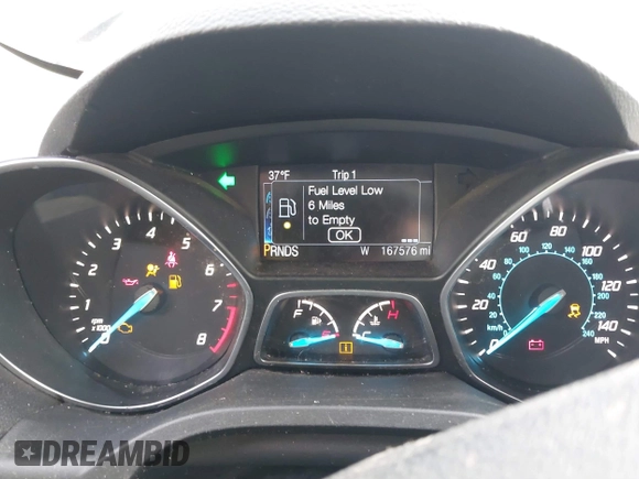 2016 Ford Escape SE with VIN 1FMCU9G97GUA30718, listed as a IAAI auction lot 41516857 with 167,576 mi miles and . Bid and sale history available at DreamBid. Image 7.