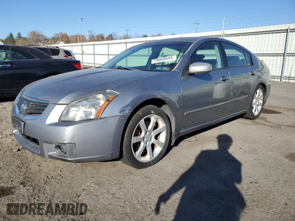 2008 Nissan Maxima 3.5 SE with VIN 1N4BA41E88C829194, listed as a Copart auction lot 79069644 with 75,396 mi miles and Salvage Title. Bid and sale history available at carsss.com. Image 1.