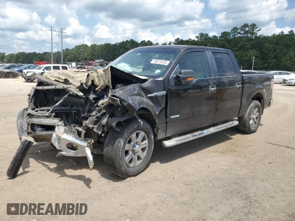 2013 Ford F-150 XL with VIN 1FTFW1ET6DKG18953, listed as a Copart auction lot 59873935 with Not provided miles and Salvage title. Bid and sale history available at DreamBid. Image 1.