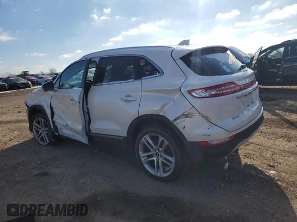 2019 Lincoln MKC Reserve with VIN 5LMTJ3DH7KUL50547, listed as a Copart auction lot 87255264 with Not Provided miles and Salvage Title. Bid and sale history available at DreamBid. Image 2.