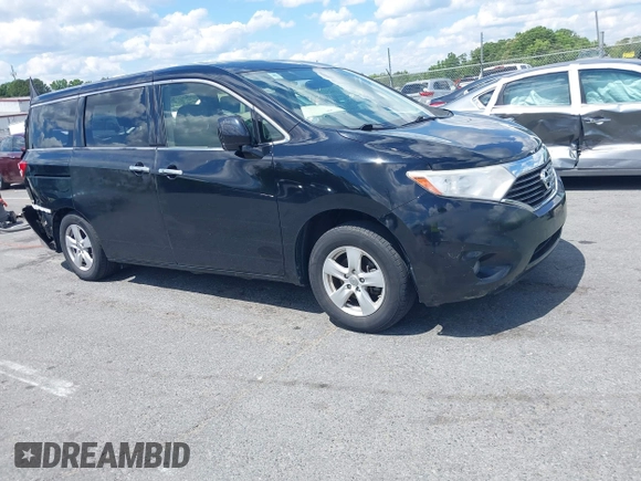 2015 Nissan Quest SV z VIN JN8AE2KP9F9124482, wystawiony jako IAAI lot #42195908 z przebiegiem 122 769 mil mil oraz . Historia ofert i sprzedaży dostępna na DreamBid. Obrazek 1.