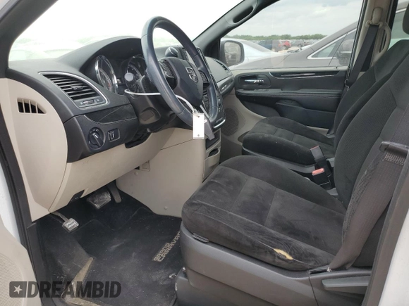 2015 Dodge Grand Caravan SE with VIN 2C4RDGBG3FR636473, listed as a Copart auction lot 53513275 with 128,994 mi miles and Salvage Title. Bid and sale history available at DreamBid. Image 7.