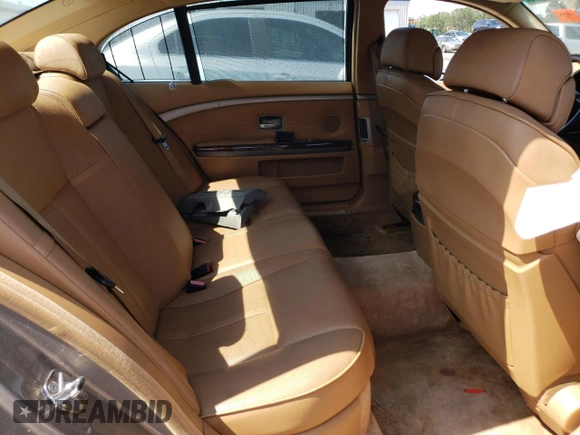 2006 BMW 7 Series 750Li with VIN WBAHN83566DT29200, listed as a Copart auction lot 69938814 with 197,367 mi miles and Clean Title. Bid and sale history available at carsss.com. Image 10.