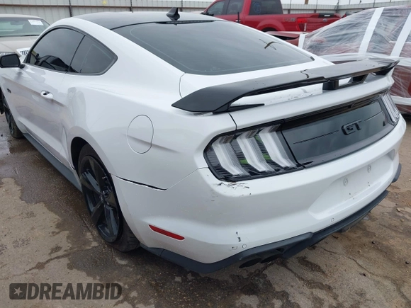 2022 Ford Mustang GT with VIN 1FA6P8CF8N5109343, listed as a IAAI auction lot 42061684 with 47,885 mi miles and . Bid and sale history available at DreamBid. Image 17.