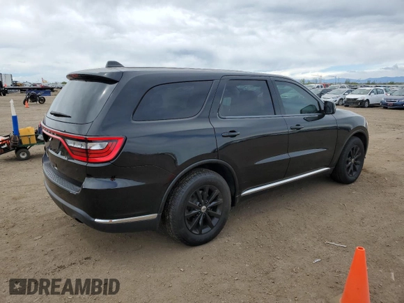 2020 Dodge Durango SXT Plus with VIN 1C4RDHAG2LC393475, listed as a Copart auction lot 52897864 with 84,351 mi miles and Salvage Title. Bid and sale history available at carsss.com. Image 3.