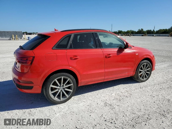 2017 Audi Q3 Prestige with VIN WA1GCCFSXHR006843, listed as a Copart auction lot 45033673 with 0 mi miles. Bid and sale history available at carsss.com. Image 3.