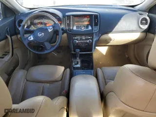 2009 Nissan Maxima 3.5 SV with VIN 1N4AA51E79C819257, listed as a Copart auction lot 82005314 with 196,593 mi miles and Salvage Title. Bid and sale history available at carsss.com. Image 8.