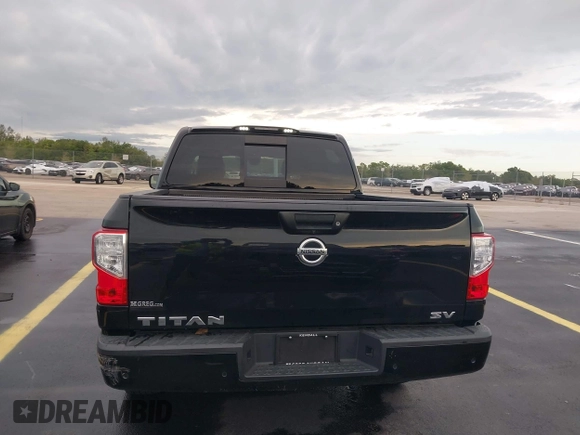 2021 Nissan Titan SV with VIN 1N6AA1EF4MN503458, listed as a IAAI auction lot 42401074 with 53,558 mi miles and . Bid and sale history available at DreamBid. Image 17.