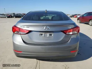 2014 Hyundai Elantra Limited with VIN 5NPDH4AE0EH487044, listed as a Copart auction lot 41521755 with 141,421 mi miles and Salvage Title. Bid and sale history available at carsss.com. Image 6.
