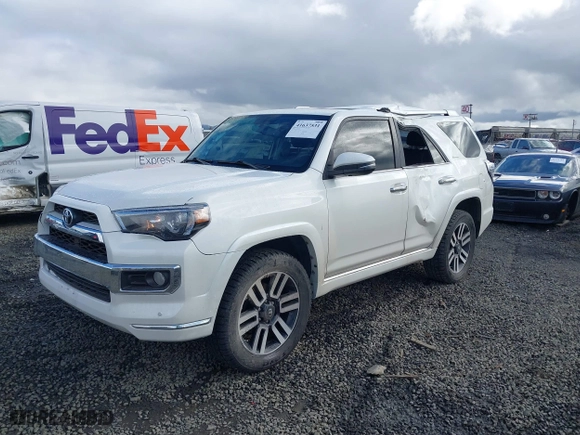 2019 Toyota 4Runner SR5 with VIN JTEBU5JR3K5718246, listed as a IAAI auction lot 41637531 with 130,095 mi miles. Bid and sale history available at carsss.com. Image 18.