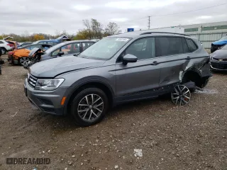 2021 Volkswagen Tiguan S with VIN 3VV0B7AX5MM143805, listed as a Copart auction lot 79307494 with 68,825 mi miles and Salvage Title. Bid and sale history available at carsss.com. Image 1.
