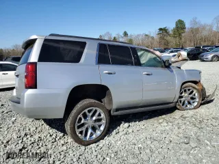 2020 Chevrolet Tahoe LT with VIN 1GNSKBKC5LR278373, listed as a Copart auction lot 48740025 with 0 mi miles and Salvage Title. Bid and sale history available at carsss.com. Image 3.